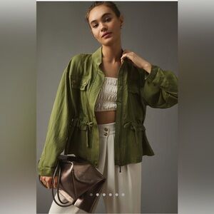 Anthropologie Utility Jacket size XL